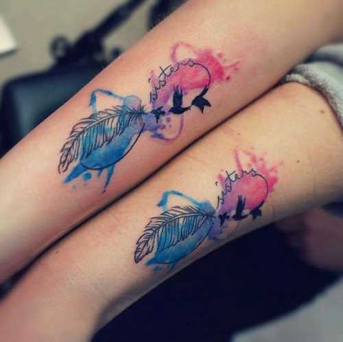19 Matching Sister Tattoos