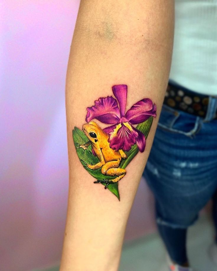 26 Orchid Tattoo Ideas for Minimalist, Colour, and Fine Line Designs