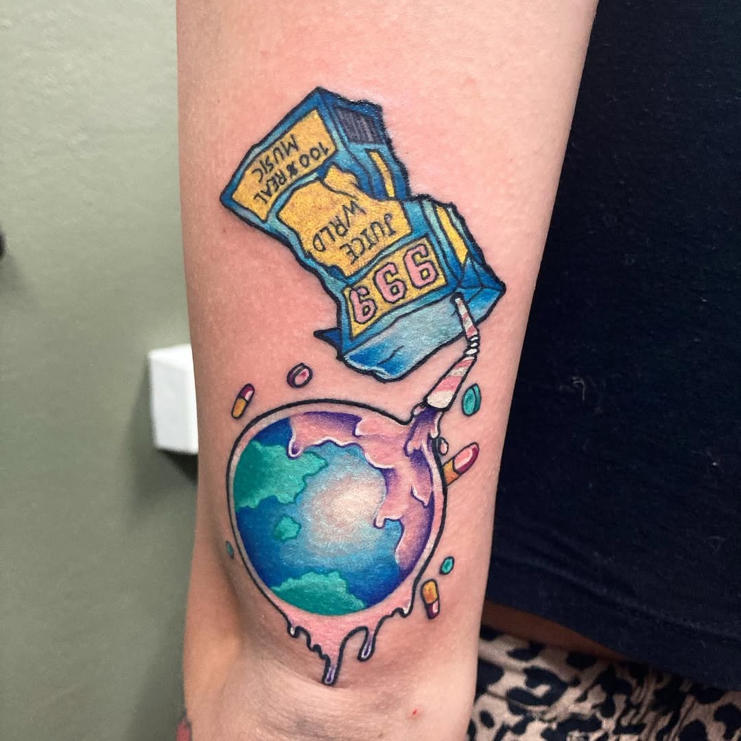 28 Juice WRLD Tattoo Ideas 999 Designs with Butterfly, Lyrics and Simple Matching Tattoo Inspiration