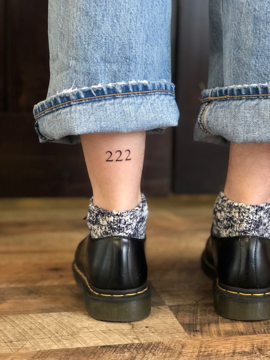 31 Ideas 222 Tattoo: Meanings, Fonts, and Placements You ll Actually Want