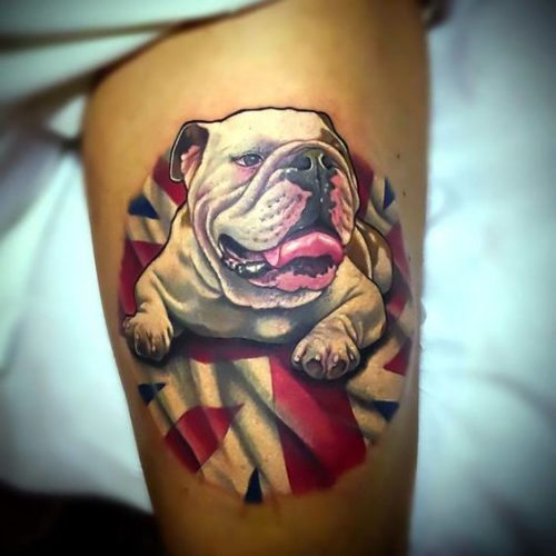 22 Bulldog Tattoo Ideas Showcasing Loyalty and Strength