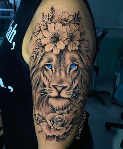Lion Tattoo for Women: 20 Graceful and Empowering Designs