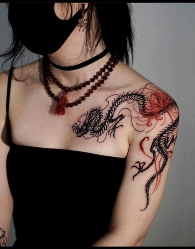 Discover Top 15 Snake Shoulder Tattoo Designs for : Inspiration for Men & Women