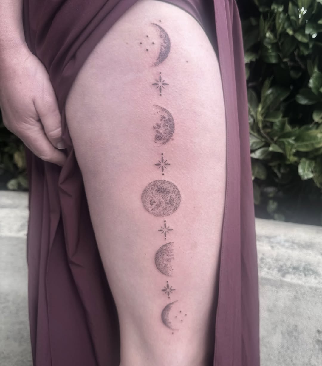 28 Moon Phases Tattoo Ideas Full of Symbolism and Style