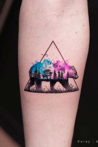 Explore 20 Unique Bear Tattoo Designs: From Whimsical and Colorful to Minimalist and Traditional