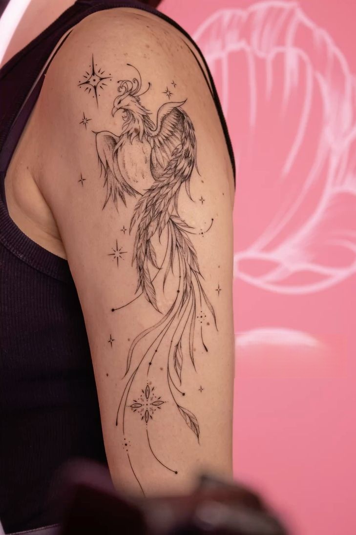 26 Fenix Tattoo Ideas for Men and Women: Feminine and Masculine Designs