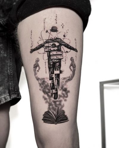 Explore 20 Unique Surrealist Tattoo Ideas for : Imaginative and Captivating Designs