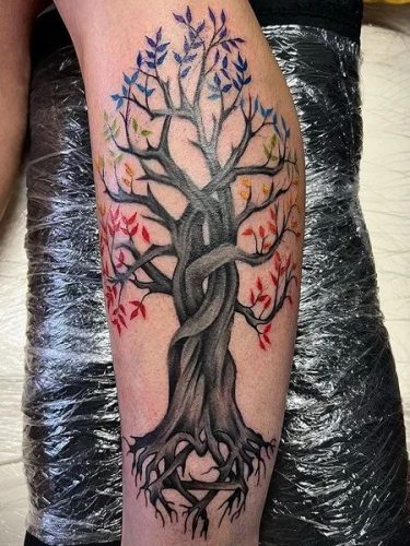 Embracing Roots and Wings: 20 Mother Tree Tattoo Ideas for