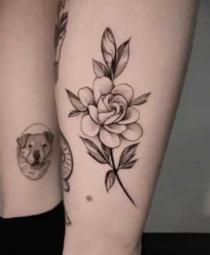 20 Moon Flower Tattoo Ideas: Graceful and Mystical Floral Designs