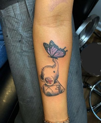27 Small Elephant Tattoo Ideas