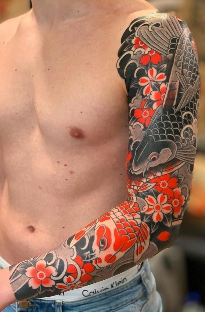 Explore 28 Unique Koi Fish Tattoo Ideas for : Minimalist, Japanese Style, Yin Yang, Fine Line