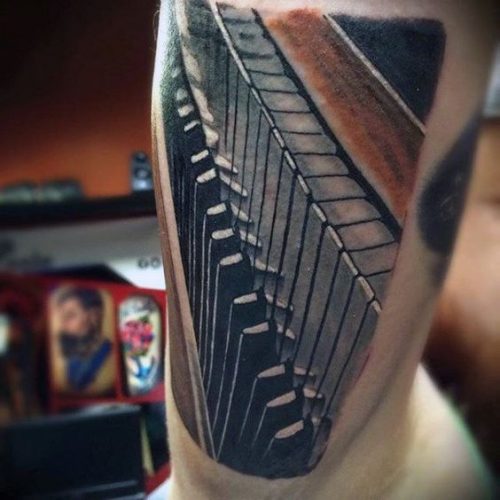 Melodic Ink 25 Music-Inspired Tattoo Ideas for Men