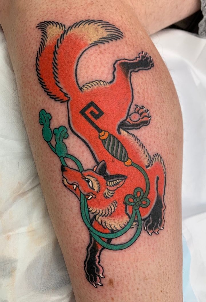 28 Fox Tattoo Ideas with Japanese Kitsune, Minimalist Sketches, Traditional Designs for Men and Women