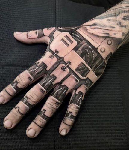 Explore Top 18 Biomechanical Tattoo Ideas for : Unleash Your Inner Cyborg with These Stunning Designs
