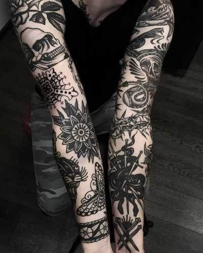 20 Patchwork Tattoo Ideas for Men: Unique and Artistic Ink