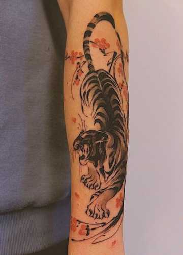 23 Traditional Tiger Tattoo Ideas