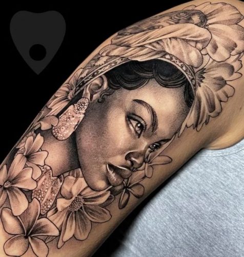 Discover 18 African Queen Tattoo Designs for Empowered Women in