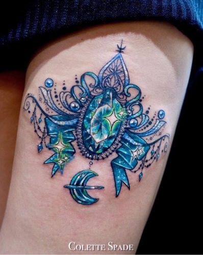 22 Colorful Tattoo Ideas for Women