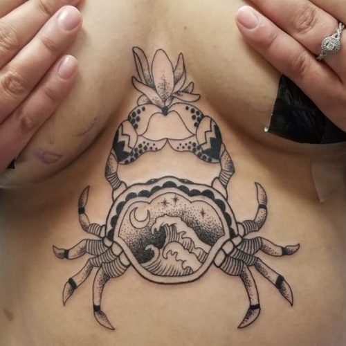 Explore 20 Unique Crab Tattoo Ideas for Women in – Discover Feminine Designs That Symbolize Zodiac Elegance