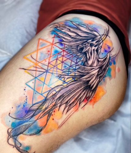 20 Rising Phoenix Tattoo Ideas