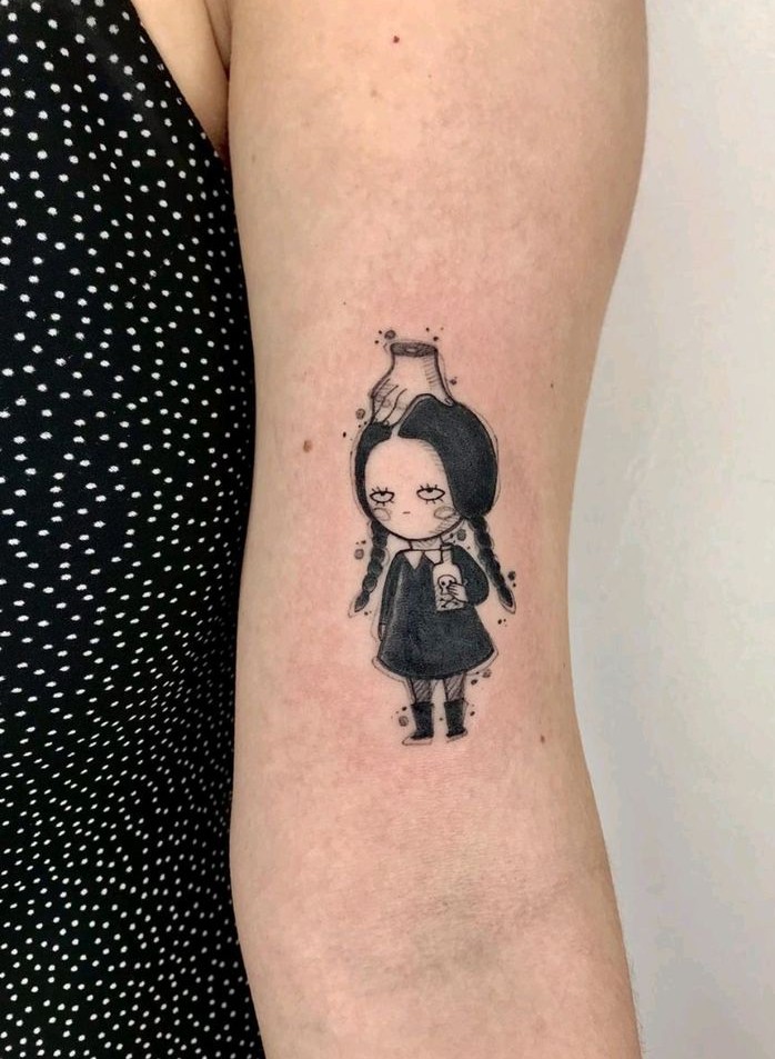 Halloween Tattoo 27 Ideas with Flash Art, Fine Line, Sleeve Designs and Glitter Concepts