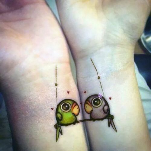 19 Matching Couple Tattoo Ideas
