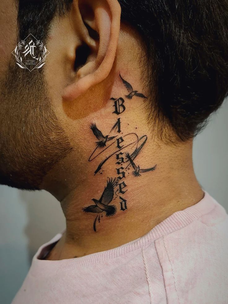 27 Ideas Neck Tattoo : Unique Designs for Men and Women Side, Front, and Nape of Neck Tattoo