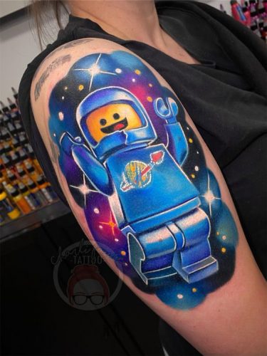 Explore Top 20 Lego-Inspired Tattoos: Creative & Nostalgic Designs for