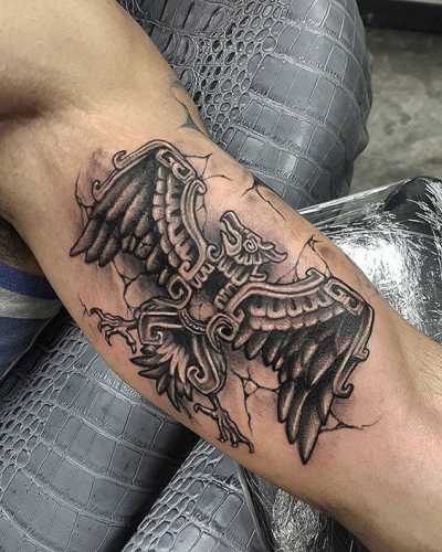 23 Mexican Eagle Tattoo Ideas