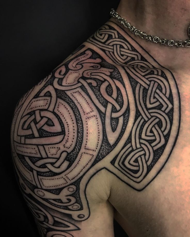 Explore the Best 20 Celtic Warrior Tattoos for : Designs for Men & Women | Stencil Ideas for Strength