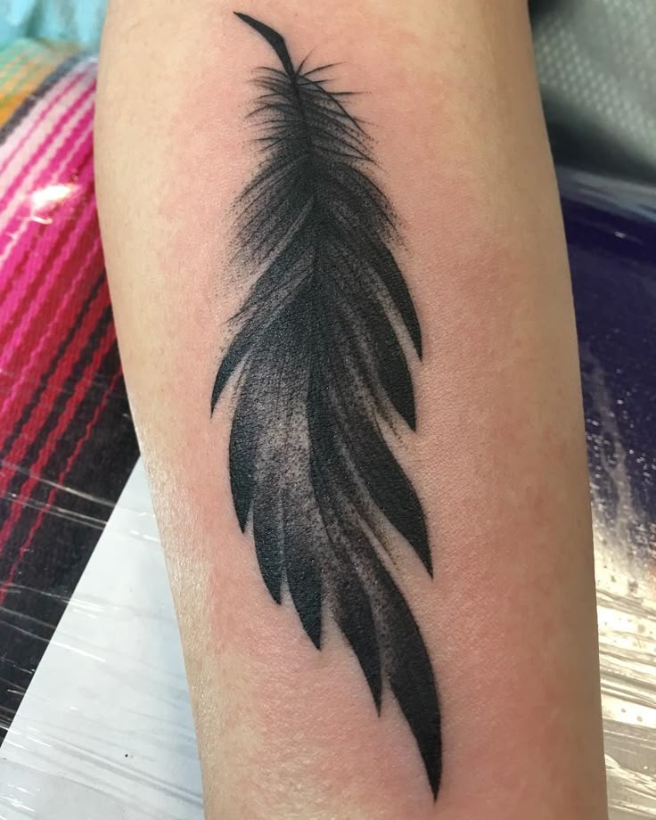 28 Feather Tattoo Ideas : Fine Line, Mandala, Native American, Black, Simple & Meaningful Designs