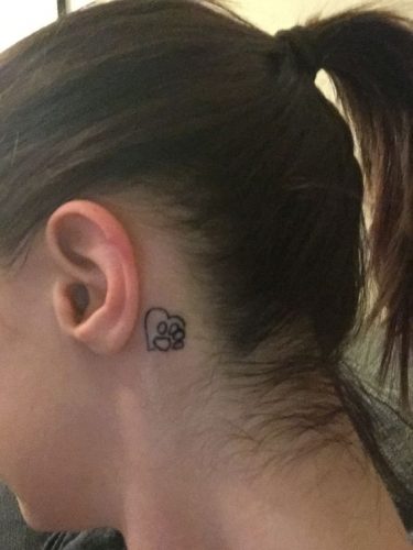 17 Unique Dog Tattoo Ideas for Ears