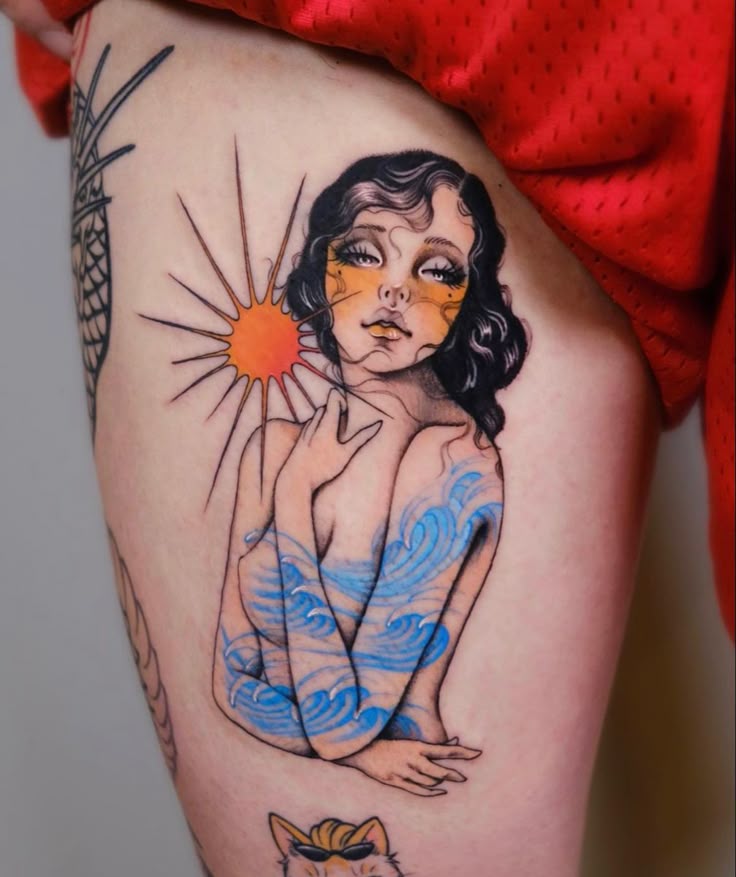 25 Neo Traditional Tattoo Ideas for : Bold Sleeve Art, Black and Grey Designs