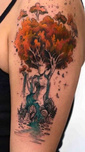 Embracing Roots and Wings: 20 Mother Tree Tattoo Ideas for