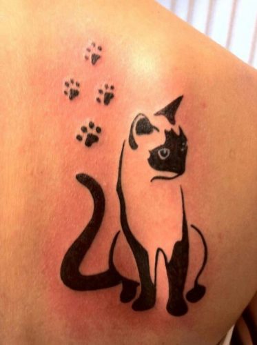 25 Simple Cat Tattoo Ideas