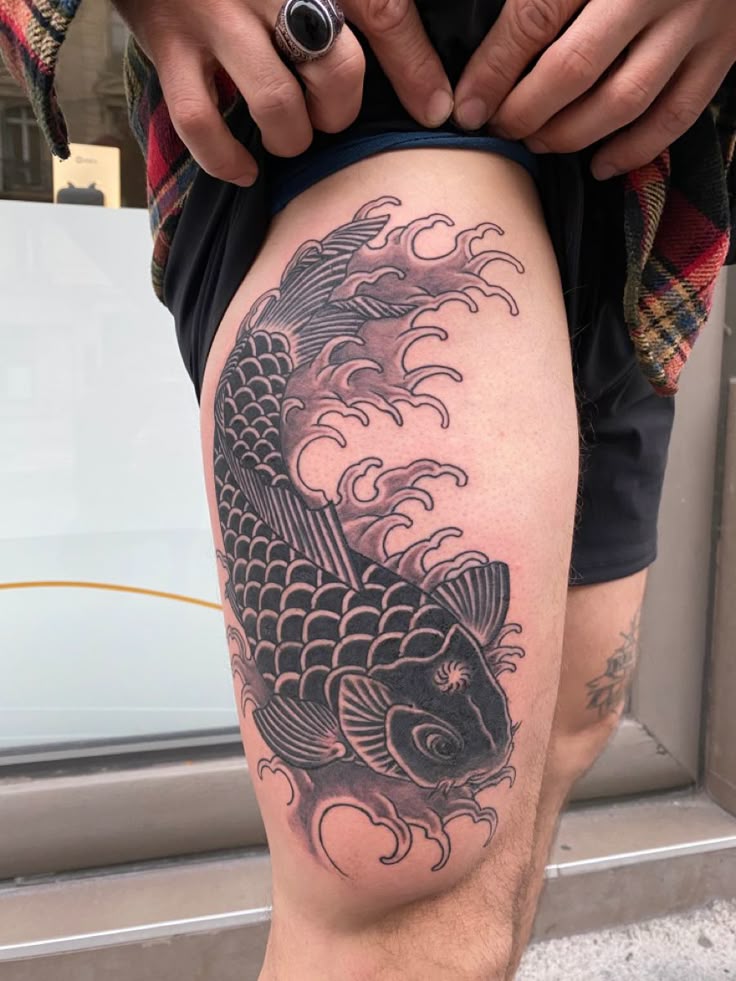 Explore 28 Unique Koi Fish Tattoo Ideas for : Minimalist, Japanese Style, Yin Yang, Fine Line