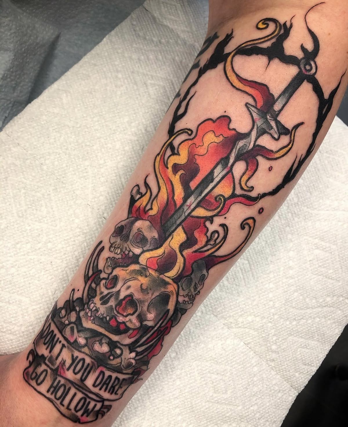 27 Dark Souls Tattoo Ideas Artorias, Bonfire, Forearm, Sketch, & More Inspiring Designs