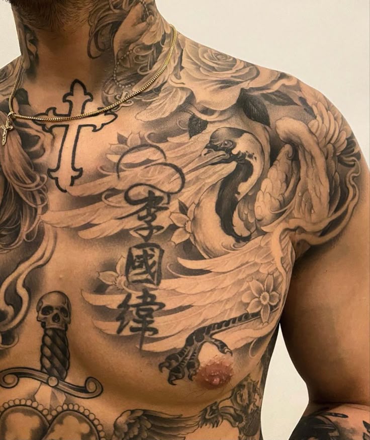 30 Chest Tattoo Ideas for Men in : Bold, Meaningful & Stylish Designs