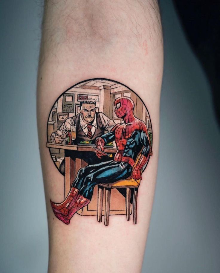 29 Spiderman Tattoo Ideas for Guys Best Arm, Leg, Chest, Back, Hand & Sleeve Designs