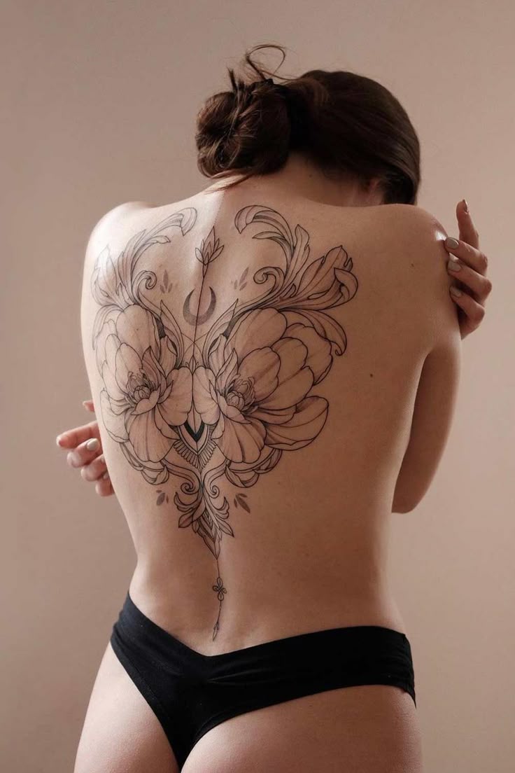 25 Back Tattoo Ideas for : Unique, Meaningful, and Aesthetic Ink Inspiration