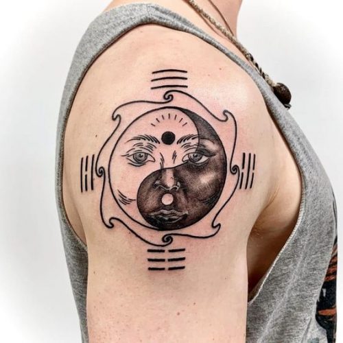 Explore 20 Unique Yin and Yang Tattoo Designs for – Balance and Harmony in Artistic Ink
