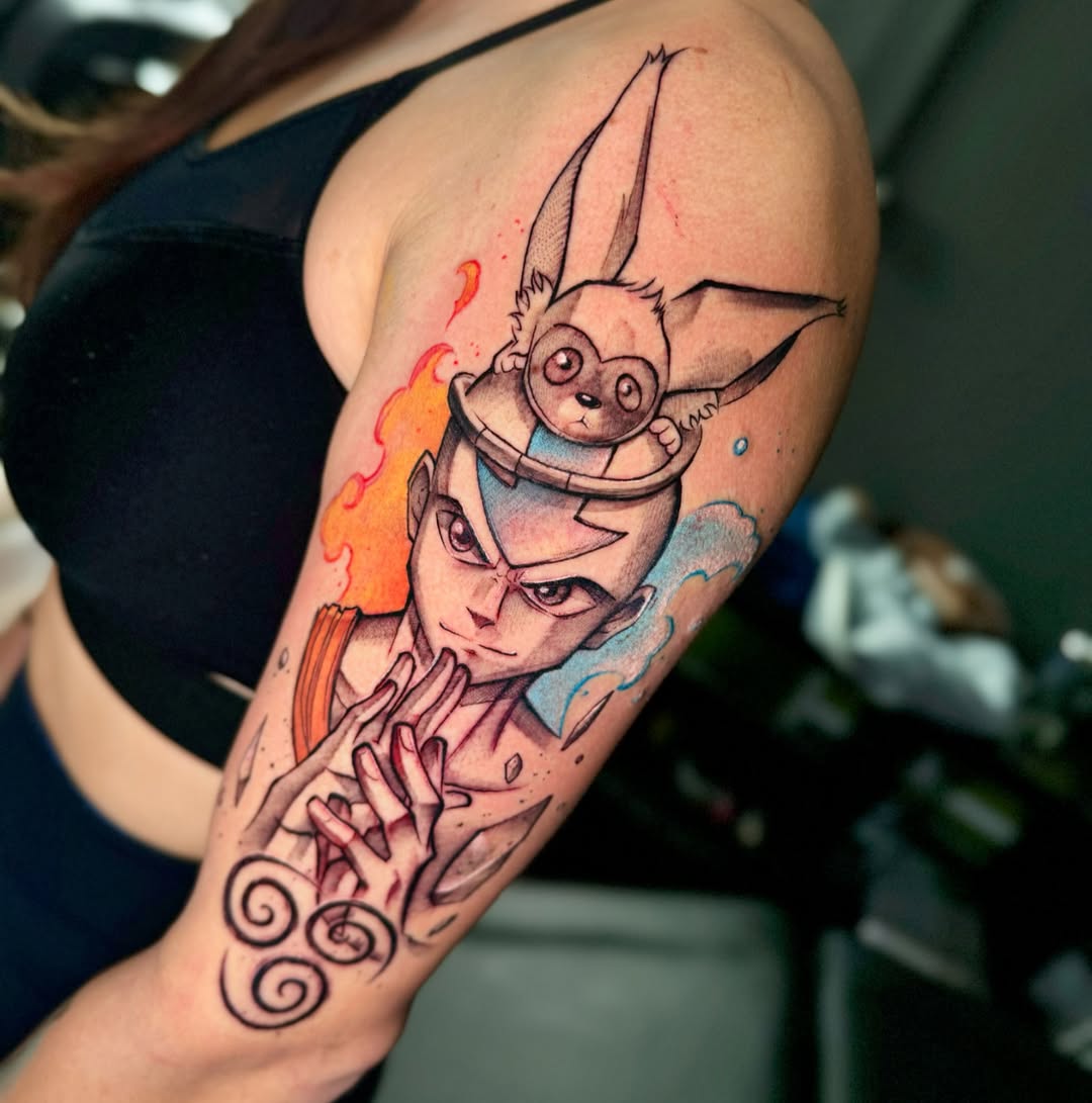 28 Avatar Tattoo Ideas: From The Last Airbender to Pandora-Inspired Ink