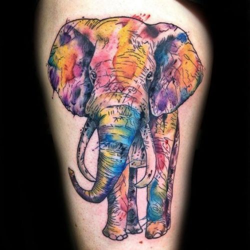 20 Elephant Shoulder Tattoos Ideas
