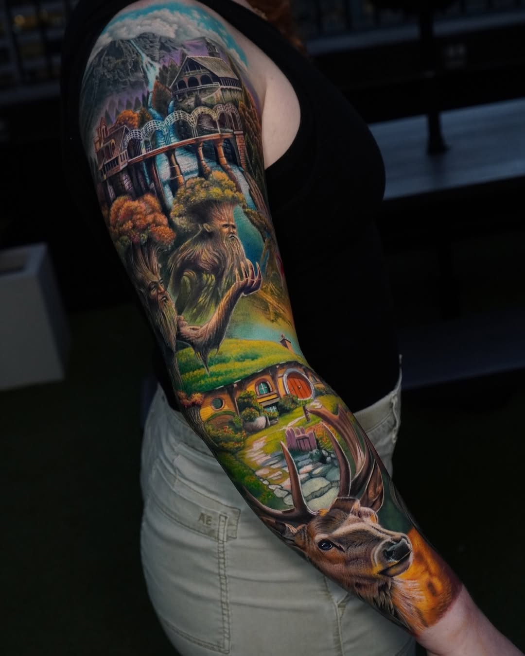 28 Full Sleeve Tattoo Ideas for Women & Men Japanese, Fine Line & Colorful Design Inspiration