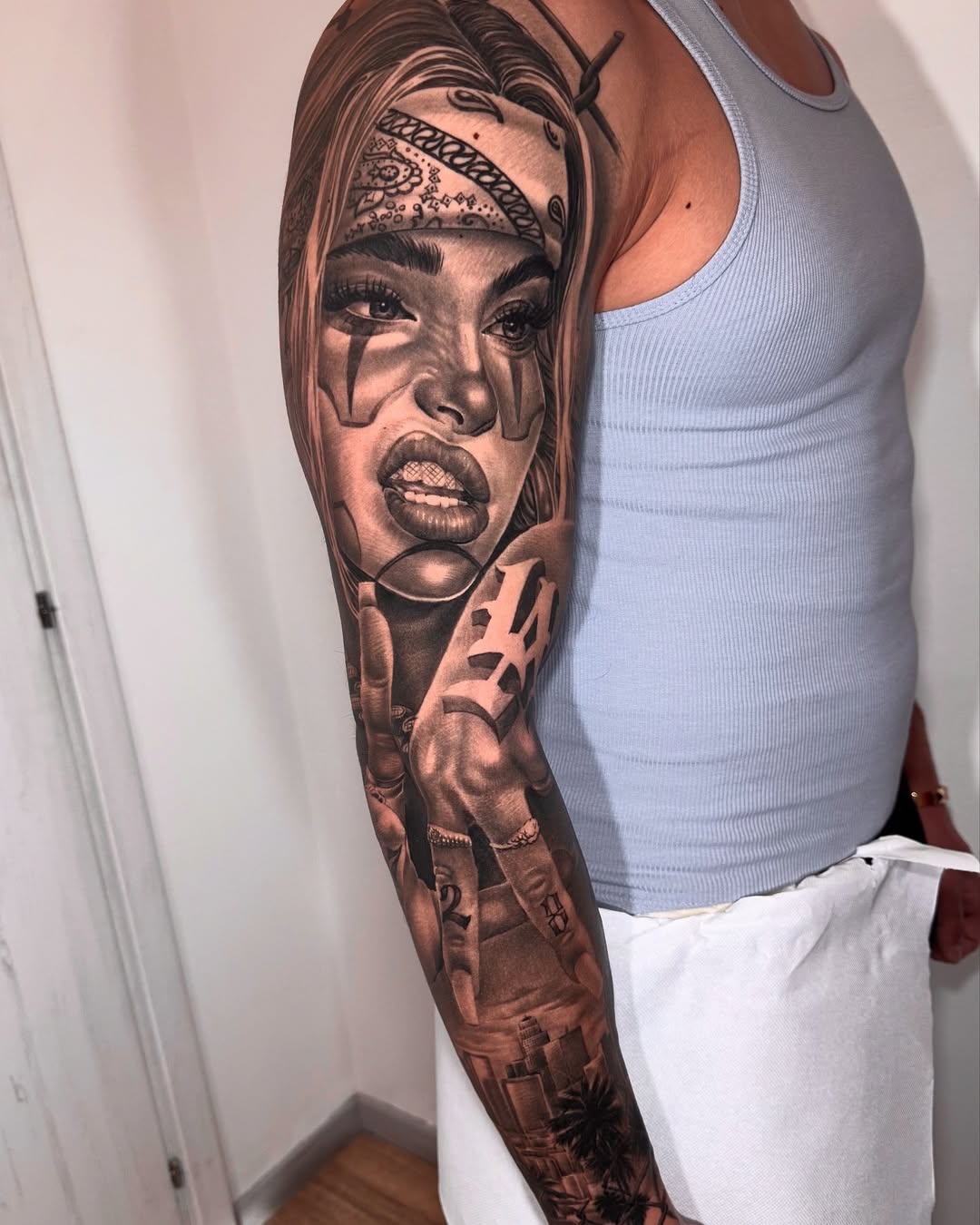 30 Chicano Tattoo Ideas with Lettering, Sleeve Designs, Querubin Art, Flash, Font Alphabet, and Tattoo Inspiration