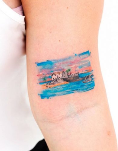 Explore 17 Unique Landscape Tattoo Designs for Nature Lovers and Adventurers