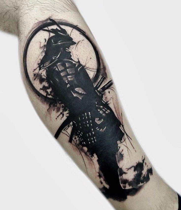 26 Samurai Tattoo Ideas : Traditional Japanese Designs & More for Men s Forearm & Leg Ink