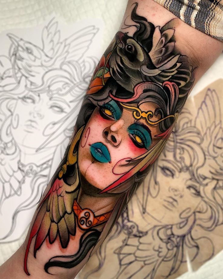 Explore the Best 20 Celtic Warrior Tattoos for : Designs for Men & Women | Stencil Ideas for Strength