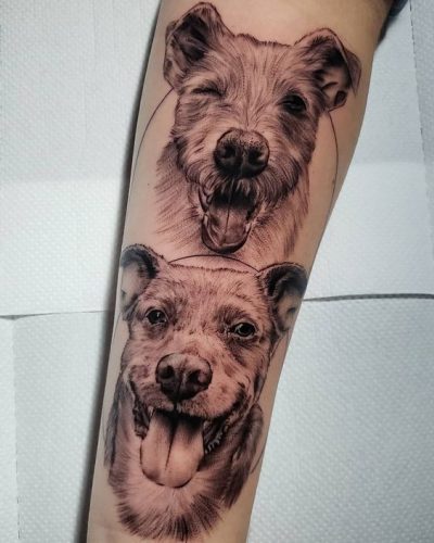 26 Inspiring Dog Tattoo Design Ideas