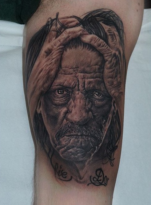 17 Iconic Danny Trejo Tattoo Ideas for Explore Bold Designs, Realistic Portraits